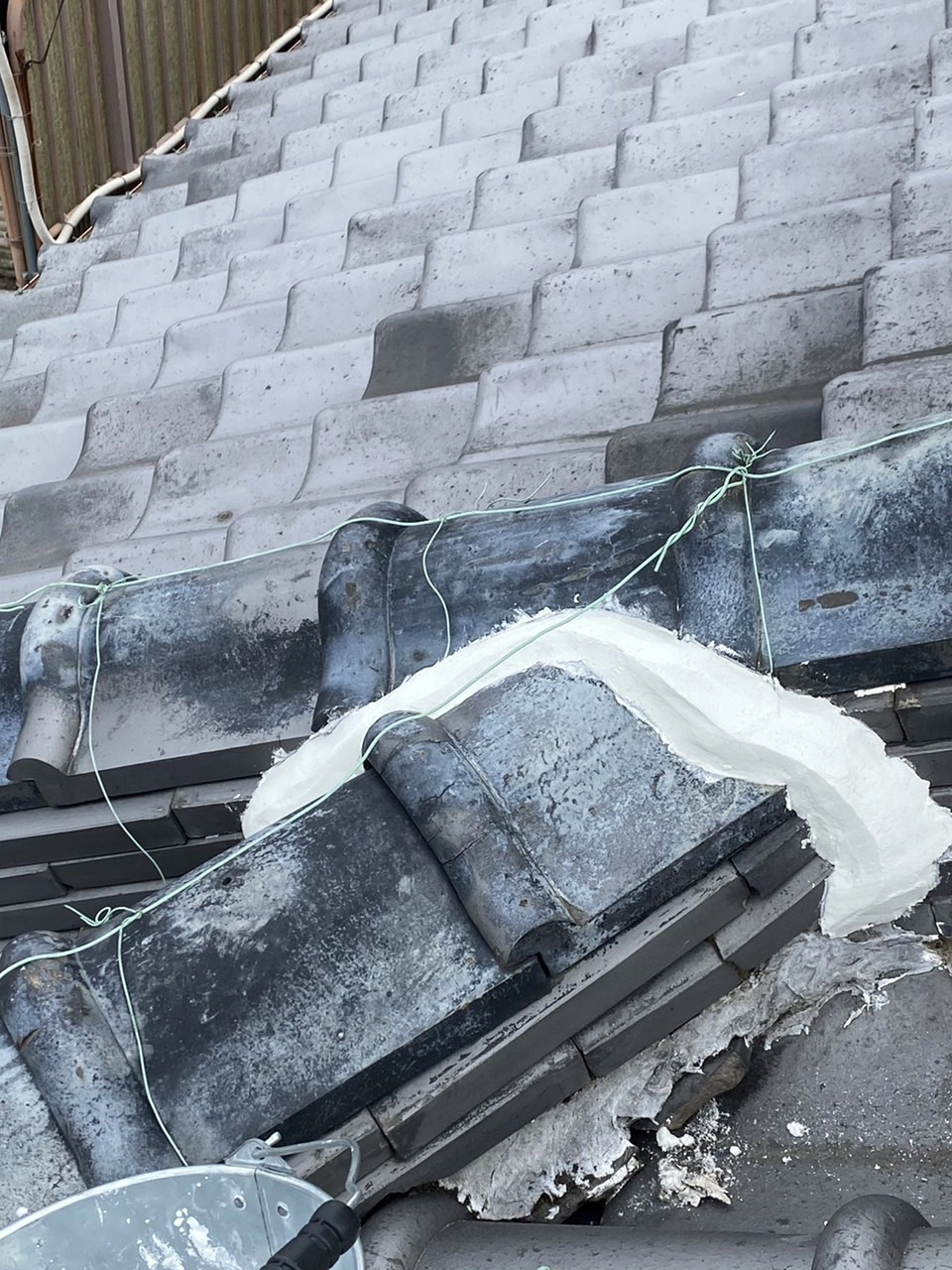 漆喰工事の施工後の写真